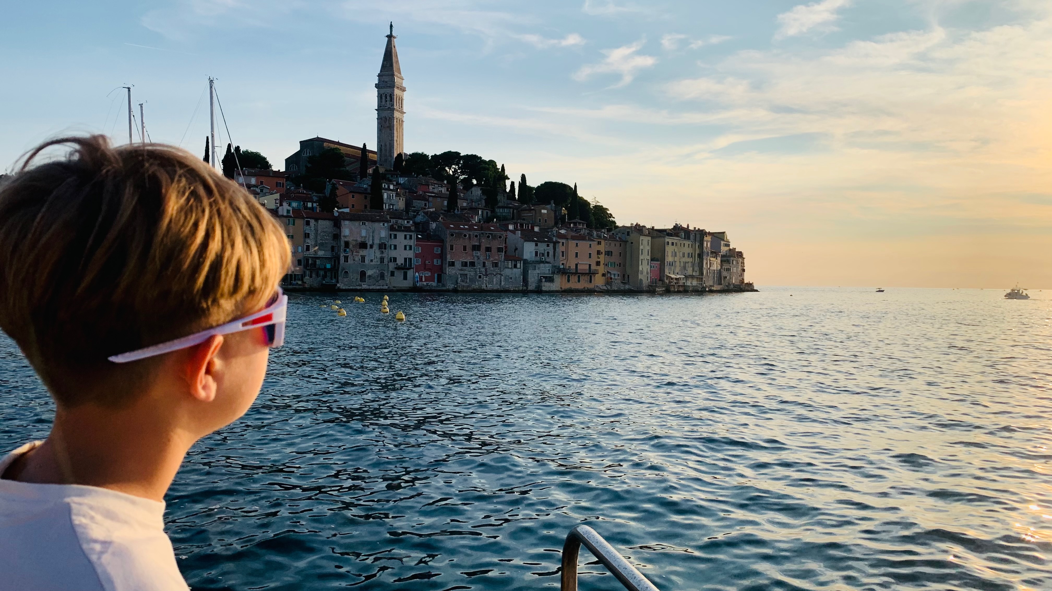 Blick auf die Altstadt von Rovinj